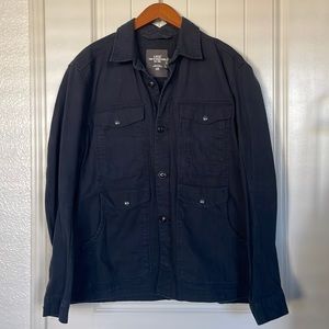 Men’s Navy Canvas Jacket